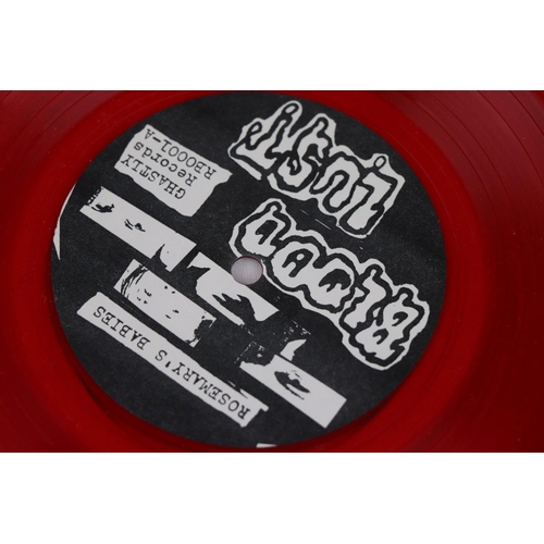 399 - U.S. HARDCORE PUNK - ROSEMARY’S BABIES - BLOOD LUST, 10 TRACKS 7” E.P.   An ORIGINAL U.S. 1ST PRESSI... 