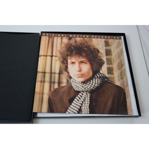 40 - Vinyl - Bob Dylan Blonde On Blonde Mobile Fidelity Sound Lab MFSL 3-45009 special ltd edition no 032... 