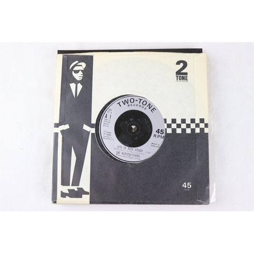 405 - 2 TONE / SKA RARE SINGLES - 10 RARE 1ST PRESSING 2 TONE / SKA 7” singles.  1. THE SPECIAL AKA - GANG... 