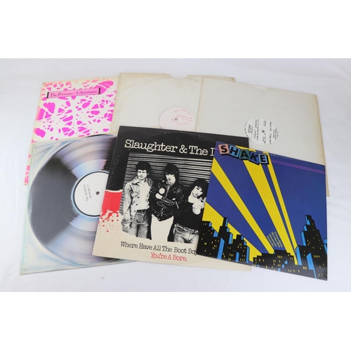 407 - PUNK / POST PUNK / NEW WAVE - 6 UK 1ST PRESSING PUNK / NEW WAVE 12” AND 10” SINGLES, including TEST ... 