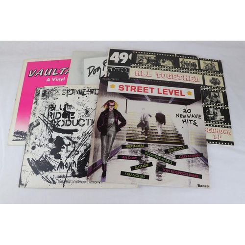 409 - PUNK / POST PUNK / MOD REVIVAL / NEW WAVE / NEW WAVE OF BRITISH HEAVY METAL, COMPILATION LP’S - 5 RA... 