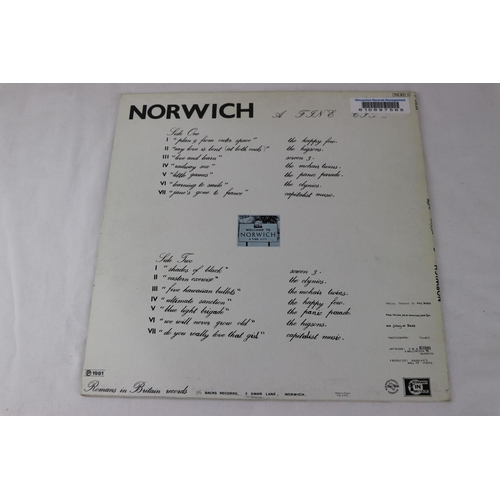 410 - PUNK / POST PUNK / NEW WAVE COMPILATION - NORWICH A FINE CITY, rare compilation of NORWICH - PUNK / ... 