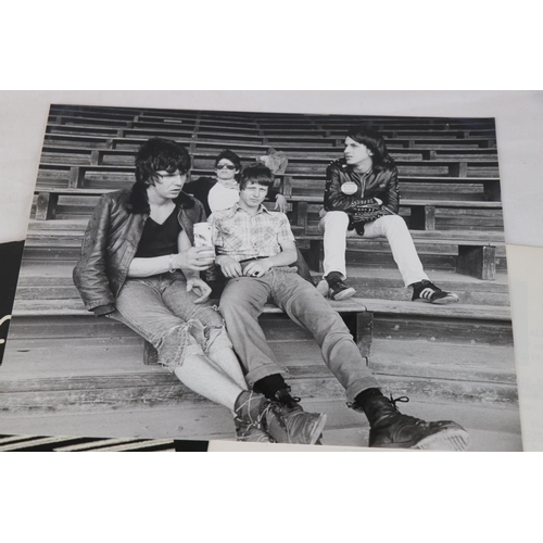 415 - PUNK PROMO 12” + PRESS PACK - SLAUGHTER AND THE DOGS - WHERE HAVE ALL THE BOOT BOYS GONE.  1977 DEMO... 