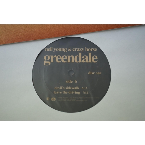 42 - Vinyl - Neil Young & Crazy Horse Greendale Box Set (Vapor 1001/486992) 3 LP's plus 7 inch and bookle... 