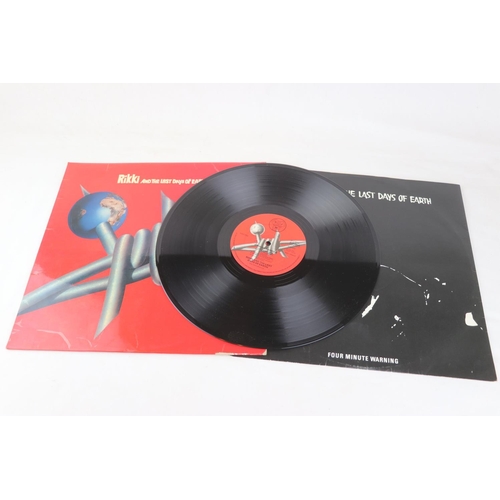 424 - PUNK / SYNTH PUNK NEW WAVE , TEST PRESSING ALBUM + OFFICIAL RELEASE - RIKKI AND THE LAST DAYS OF EAR... 