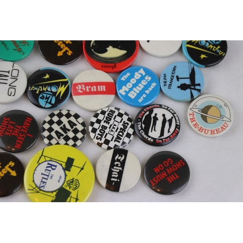 426 - PUNK / MOD REVIVAL ORIGINAL LATE 1970’S BADGES.  37 LATE 1970’S EARLY 1980’S ORIGINAL PUNK / MOD REV... 