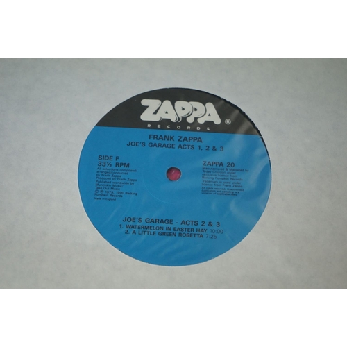 43 - Vinyl - Frank Zappa Joes Garage 1,2,3 box set (ZAPPA 20).  Sleeves & Vinyl EX, box has some bufferin... 