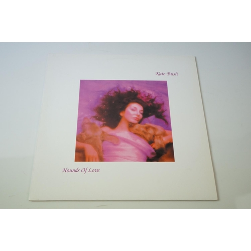 65 - Vinyl - Kate Bush 4 LP's to include Hounds Of Love x 2 (SVLP 290) both with inserts, The Sensual Wor... 