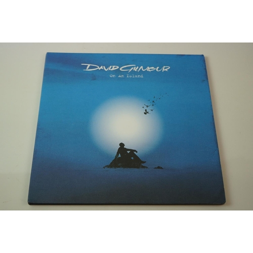 70 - Vinyl - David Gilmour 2 LP's to include On An Island (EMI 094635569513) gatefold sleeve with poster,... 