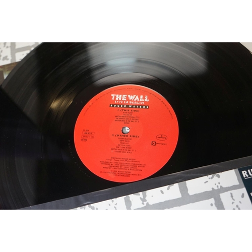 71 - Vinyl - Roger Waters 4 LP's to include Radio Kaos x 2 (EMI KA051 and Columbia FC 40795) The Wall Liv... 