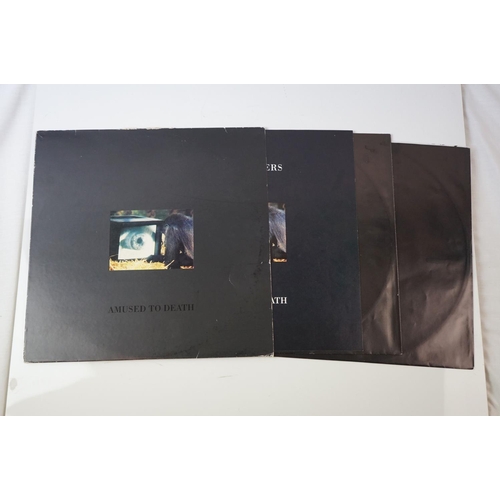 71 - Vinyl - Roger Waters 4 LP's to include Radio Kaos x 2 (EMI KA051 and Columbia FC 40795) The Wall Liv... 