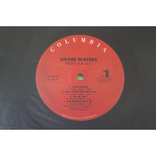 71 - Vinyl - Roger Waters 4 LP's to include Radio Kaos x 2 (EMI KA051 and Columbia FC 40795) The Wall Liv... 