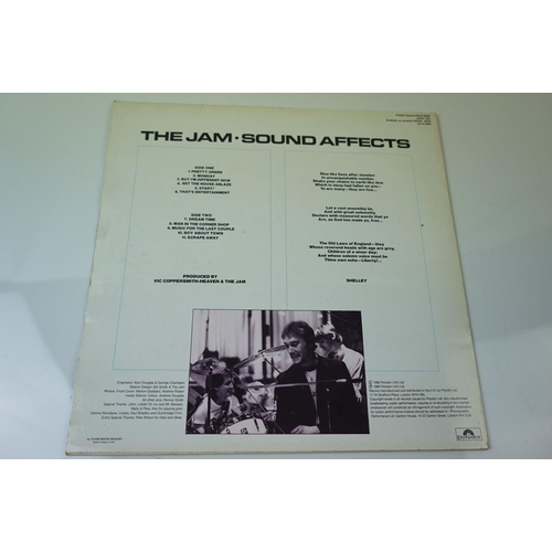 76 - Vinyl - The Jam 2 LP's to include Sound Affects (POLD 5035) and Setting Sons (POLD 5028).  Sleeves &... 