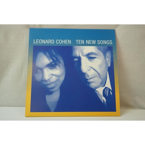 82 - Vinyl - Leonard Cohen 4 LP's to include Ten New Songs (MOVLP 033), Dear Heather (MOVLP 502), Greates... 