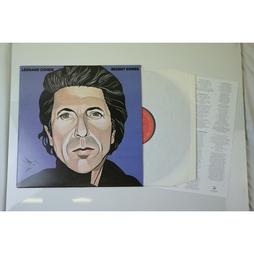 82 - Vinyl - Leonard Cohen 4 LP's to include Ten New Songs (MOVLP 033), Dear Heather (MOVLP 502), Greates... 