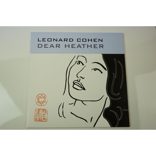 82 - Vinyl - Leonard Cohen 4 LP's to include Ten New Songs (MOVLP 033), Dear Heather (MOVLP 502), Greates... 