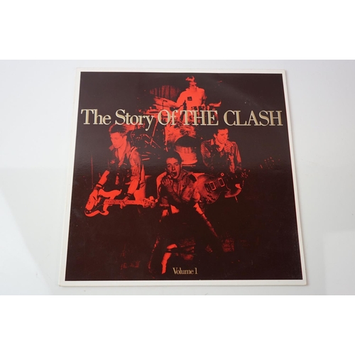 88 - Vinyl - The Clash 3 LP's to include The Story Of The Clash (CBS 4602441), Give Em Enough Rope (Colum... 