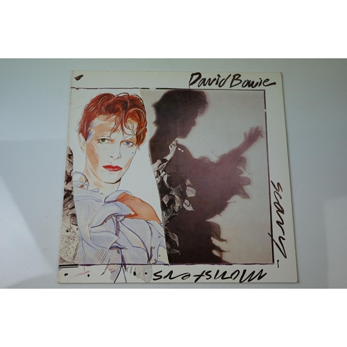 91 - Vinyl - David Bowie 4 LP's to include Space Oddity (SVLP 263) 180gm rerelease, Low, Scary Monsters a... 