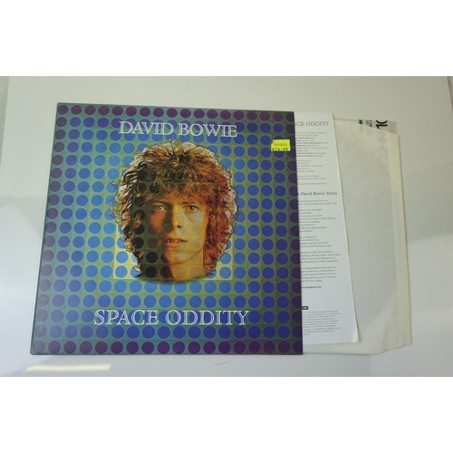 91 - Vinyl - David Bowie 4 LP's to include Space Oddity (SVLP 263) 180gm rerelease, Low, Scary Monsters a... 