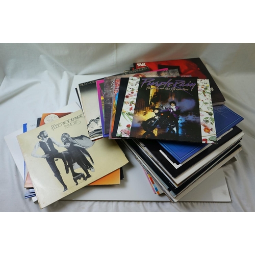 98 - Vinyl - Collection of approx 60 rock & pop LP's to include Paul Simon, Cat Stevens, Talking Heads, V... 