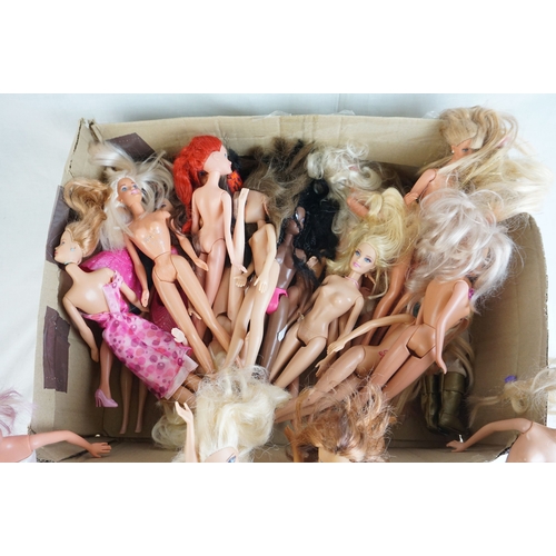 33 - 28 x Playworn Mattel Barbie and Ken dolls, plus 2 x Chad Valley Pony Patrol dolls, accessories and h... 