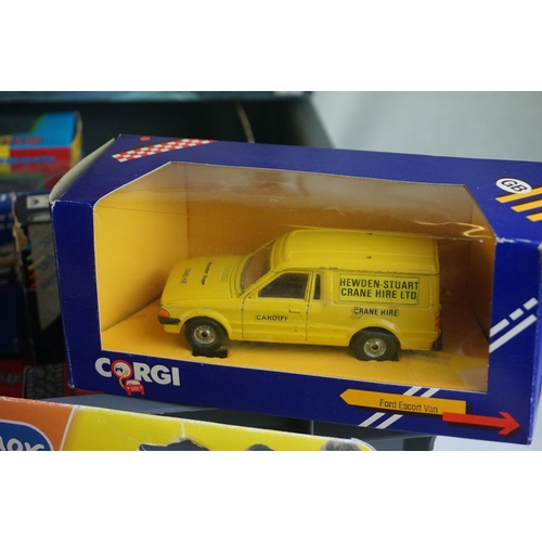 41 - 22 X Boxed, carded and cased diecast construction and emergency services models to include 7 x Tesco... 