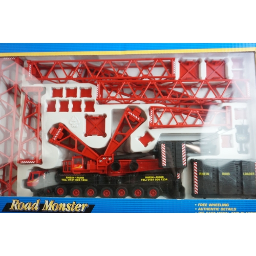 43 - 11 x Boxed diecast and plastic contrstuction models to include 5 x Autocraft Road Monster, 2 x Eddy ... 