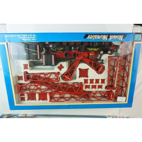 43 - 11 x Boxed diecast and plastic contrstuction models to include 5 x Autocraft Road Monster, 2 x Eddy ... 