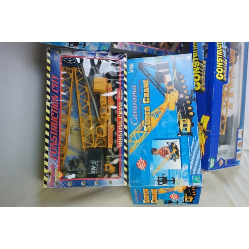 43 - 11 x Boxed diecast and plastic contrstuction models to include 5 x Autocraft Road Monster, 2 x Eddy ... 