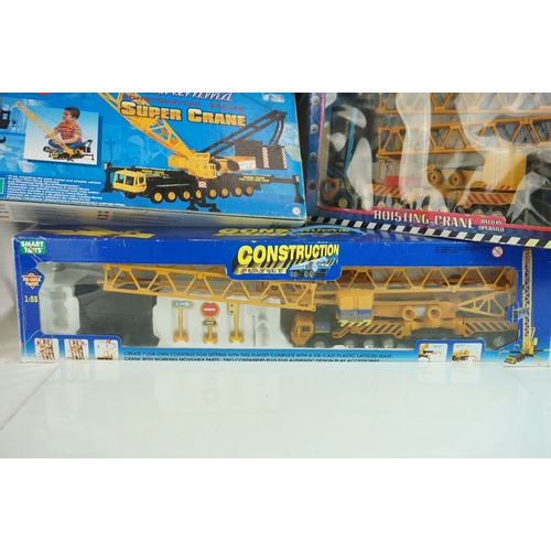 43 - 11 x Boxed diecast and plastic contrstuction models to include 5 x Autocraft Road Monster, 2 x Eddy ... 