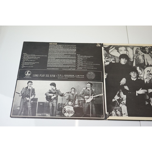 170 - Vinyl - The Beatles 3 LP's to include Please Please Me (PMC 1202) yellow/black label, The Parlophone... 