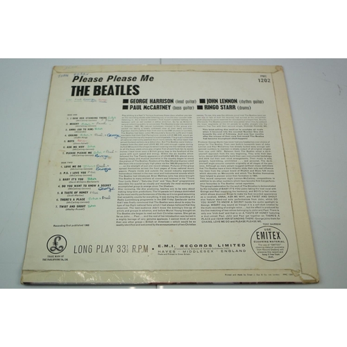 170 - Vinyl - The Beatles 3 LP's to include Please Please Me (PMC 1202) yellow/black label, The Parlophone... 