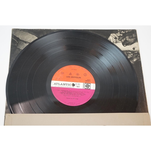 190 - Vinyl - Led Zeppelin Four Symbols x 2 including early plum/orange Atlantic label (2401012) with four... 