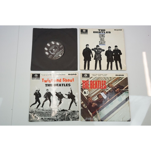 196 - Vinyl - The Beatles Collection singles box set 1962-70, plus EP's Twist & Shout, Long Tall Sally and... 