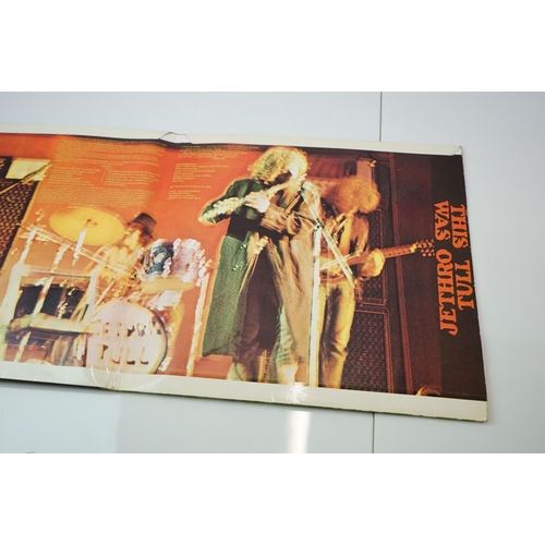 262 - Vinyl - Jethro Tull This Was LP on Island ILP985 mono, pink label, orange/black circle logo, vinyl v... 