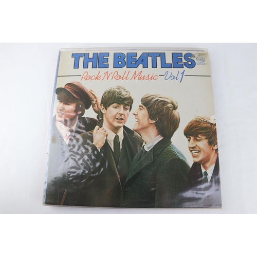 263 - Vinyl - 15 later release The Beatles LPs to include For Sale, A Hard Days Night, Help, At The Hollyw... 