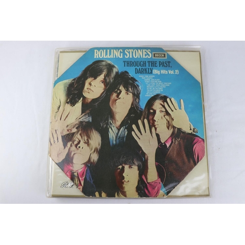 267 - Vinyl - Eight The Rolling Stones LPs to include Beggars Banquet, Through The Past Darkly, Metamorpho... 