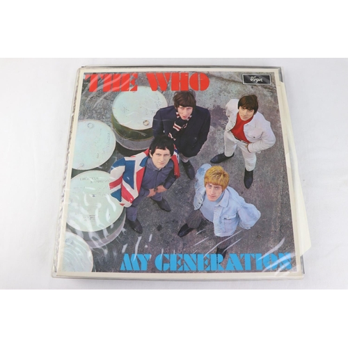 268 - Vinyl - Eight The Who LPs to include Who's Next, By Numbers, Who Are You, Quadrophenia, My Generatio... 