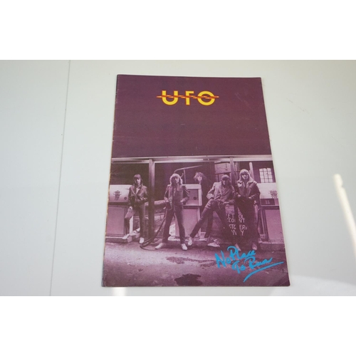 285 - Music Collectables - Two UFO tour programmes, 3 tickets (Goldiggers Chippenham x 2 - one complete, o... 