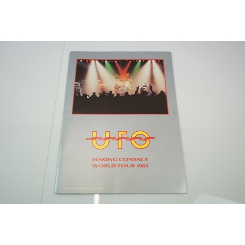 285 - Music Collectables - Two UFO tour programmes, 3 tickets (Goldiggers Chippenham x 2 - one complete, o... 