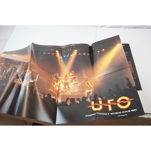 285 - Music Collectables - Two UFO tour programmes, 3 tickets (Goldiggers Chippenham x 2 - one complete, o... 