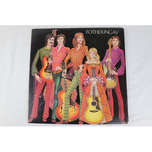 441 - Vinyl - Fotheringay self titled LP on Island ILPS9125 with pink label, gatefold sleeve with scratche... 