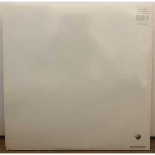 459 - Vinyl - The Beatles White Album (PCS 7067-8) Stereo reissue, with 4 photos and lyric poster. Also wi... 