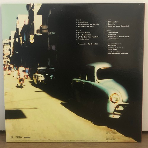 460 - Vinyl - Buena Vista Social Club Self Titled LP (World Circuit / Nonesuch / Classic Records 79478) 20... 