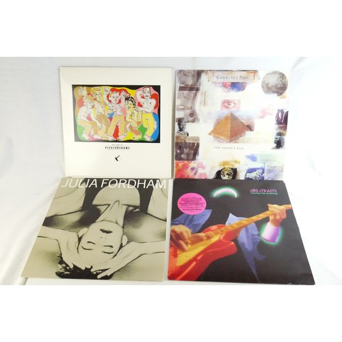 100 - Vinyl - Rock, Pop, Folk collection of approx 60 LP's to include Carly Simon, The Byrds, The Cure, Je... 