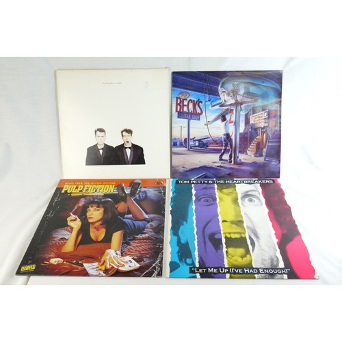 100 - Vinyl - Rock, Pop, Folk collection of approx 60 LP's to include Carly Simon, The Byrds, The Cure, Je... 