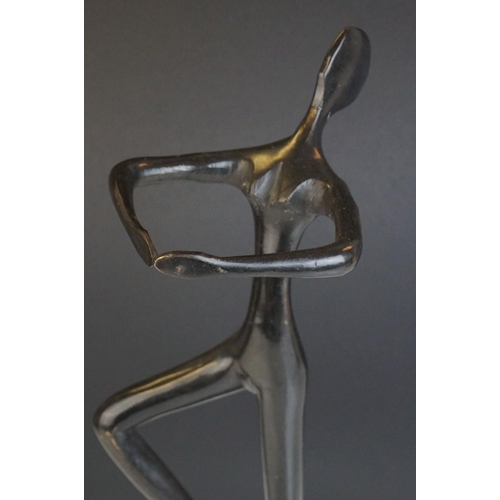 103 - Bronze Figurine of a Nude in a stylised pose