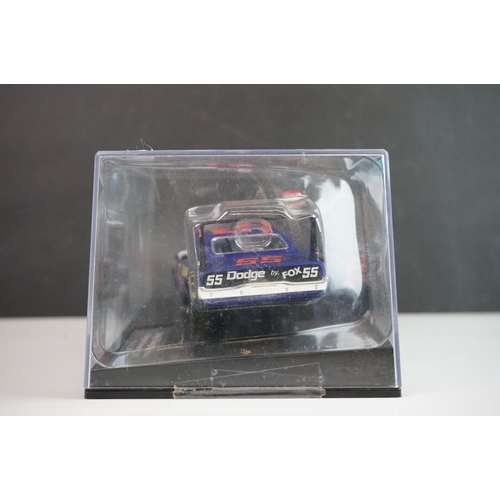 1001 - Five cased / boxed Carrera Evolution slot cars to include Ford Torino Talladega Wendell Scott No 34,... 