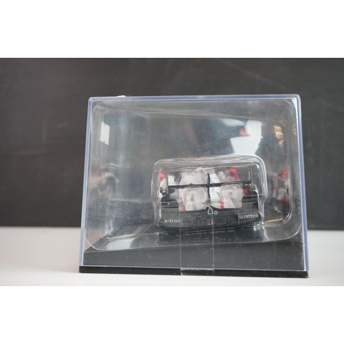 1003 - Five cased / boxed Carrera Evolution slot cars to include Ford Torino Talladega No 98 '69, Audi R18 ... 