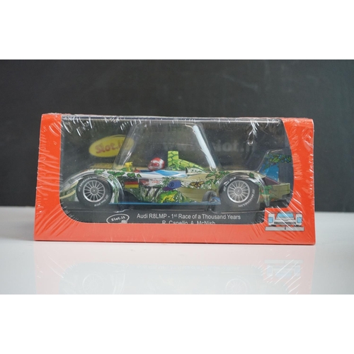 1006 - Six boxed & sealed Slot it slot cars to include CA19b Toyota 88C, CA33a Race of a Thousand Years, Ja... 